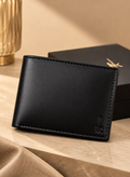 IK Leather Wallet - Black